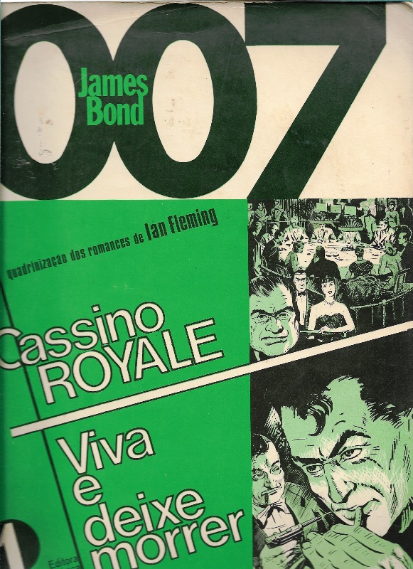 007 JAMES BOND – CASSINO ROYALE – EBAL – 1978 - Mania de Gibi
