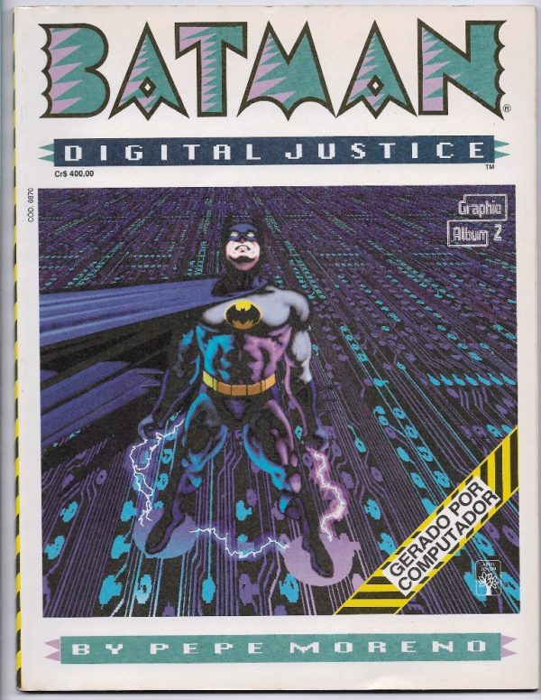 GRAPHIC ALBUM nº02 – BATMAN DIGITAL JUSTICE – ED. ABRIL - Mania de Gibi